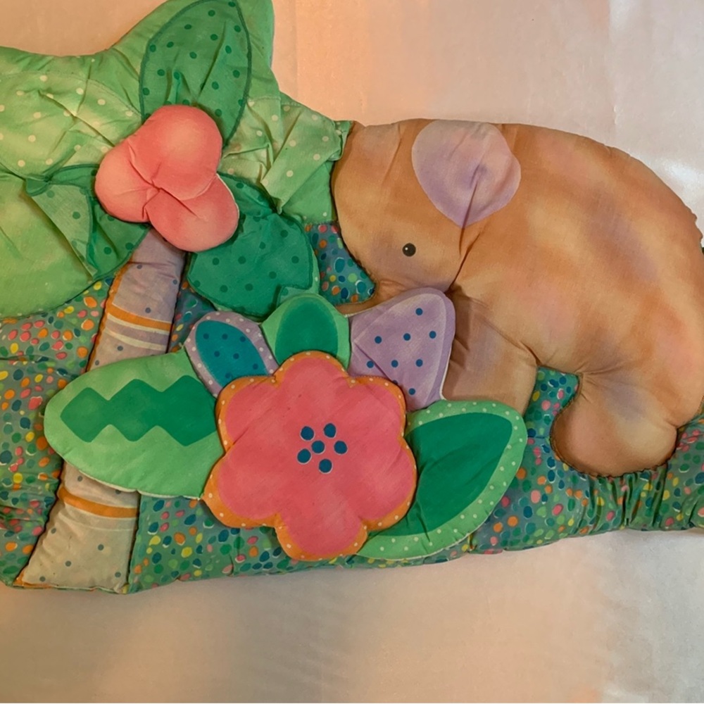 Lambs & Ivy Crib “Paradise” Four (4) Piece Baby Bedding 
Crib Padded Ensemble!